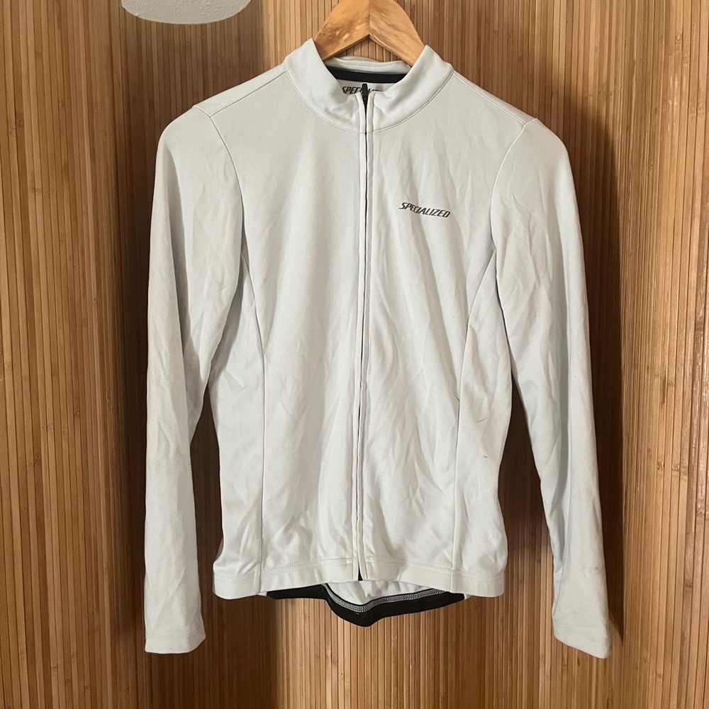 Womens long sleeve cycling jersey